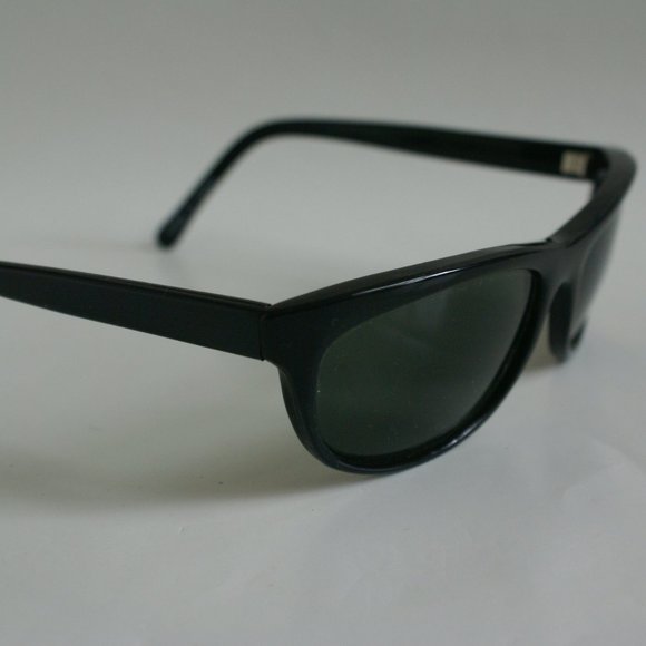 NWT TruVintage Biker Wrap around classic 90's fashion glass G-15 lens Sunglasses - Picture 2 of 5